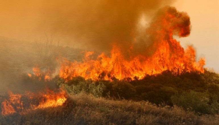 ΕΚΤΑΚΤΟ: Συναγερμός για φωτιά έξω από τη Θεσσαλονίκη